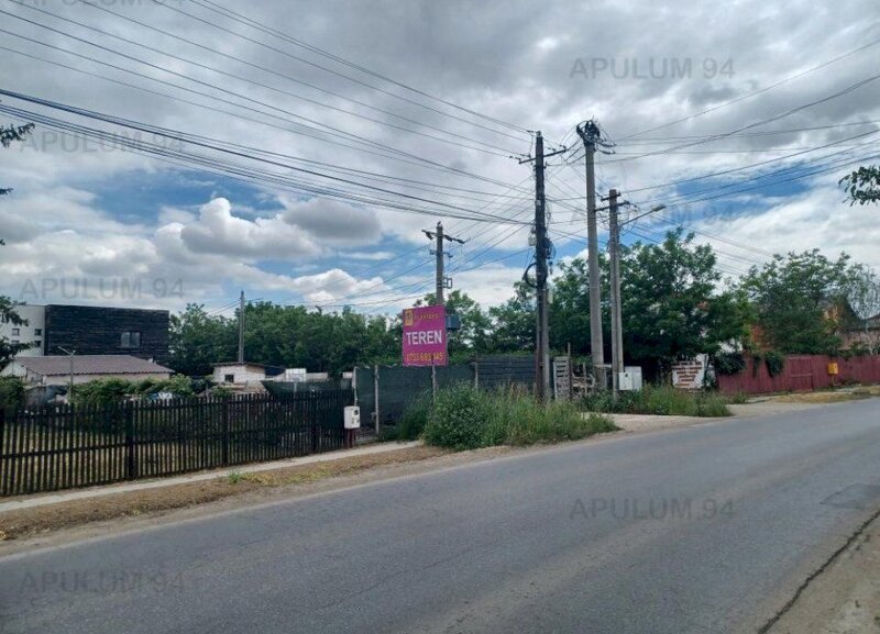 Sabareni, 573 mp, stradal, cu utilitati